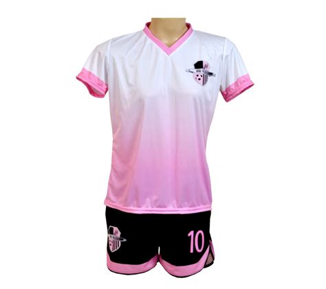 uniforme de time de futebol feminino